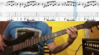 Fanky - Charly García - Bajo - Bass cover +  Tabs