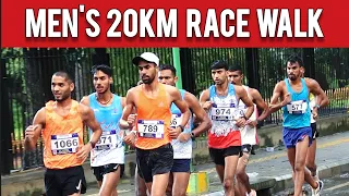 MEN's 20Km Race Walk 61st National Open Athletics 2022