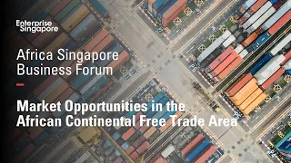 Market Opportunities in the African Continental Free Trade Area (AfCFTA)