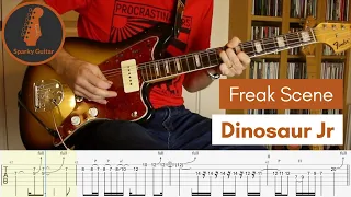 Freak Scene - Dinosaur Jr (Guitar Cover #22 - with Tab)