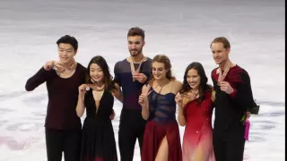 2016-03-31 - Worlds ice dance medal ceremony 3