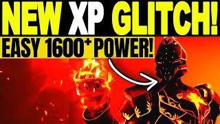 New XP & POWER GLITCH! How To Get 1600+ SOLO Farm, Fast & Easy Cheese! Destiny 2 Season Of Plunder