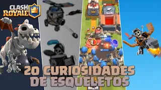 ¡20 cosas que no sabias de los esqueletos de clash royale! | Clash royale