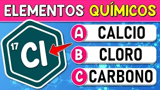 Adivina el "ELEMENTO QUÍMICO"🧪🤓👀 | EXÁMEN DE "QUÍMICA" | Reto de "TABLA PERIÓDICA"