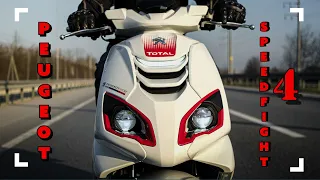 RACİNG GÖRÜNÜMLÜ SCOOTER !!! / PEUGEOT SPEEDFIGHT 4