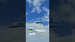 Український Су-27 проходить на наднизькій висоті: фантастичне видовище ❤️Відео: Егор Тоненчук