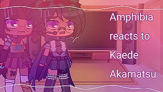 •Amphibia reacts to Kaede Akamatsu•||•GCRV•||•Danganronpa V3•||•TW: Hanging and pink blood•//