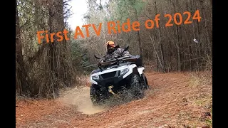 First ATV ride in 2024