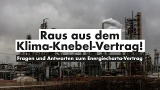 Energiecharta-Vertrag: Raus aus dem Klima-Knebel-Vertrag!