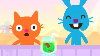 Sago Mini Super Juice, Robot Party & Pet Boats - Sago Mini World App Games