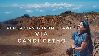 Pendakian GUNUNG LAWU via Candi Cetho + GPS Track