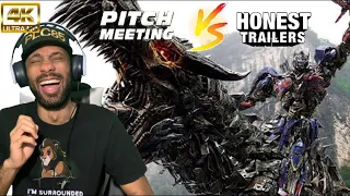 Transforms: Age Of Extinction | Pitch Meeting Vs Honest Trailers Reaction