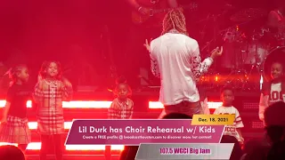 LIL DURK Shows ALL HIS KIDS How To Be RAPPERS & MODELS Live on Stage @ Big Jam Chicago 2021