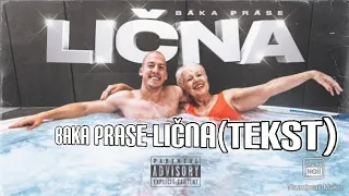 Baka Prase-Lična (tekst)