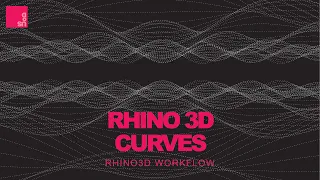 Intro Modelling Curves in Rhino3D FULL COURSE | Rhino Tutorial For Architects and Designers