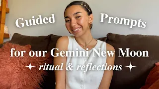 Gemini New Moon Guided Journaling Prompts 🌻 May 30, 2022 with Jocelyn