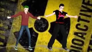 Radioactive  Jacksepticeye and Markiplier MMD