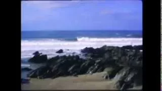 Super 8mm Film - Surfing, Newquay - Watergate Bay, Fistral Beach - Big Swell October 2013.