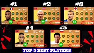 DLS 24 | TOP 5 BEST PLAYERS AT EVERY POSITIONS IN DREAM LEAGUE SOCCER 2024