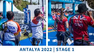 India v Great Britain – recurve mixed team gold | Antalya 2022 World Cup S1