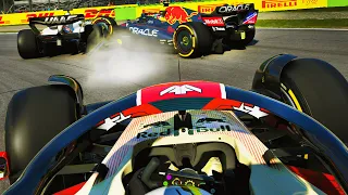 AIRBORNE TURN 1 CRASH AT MONZA! WET QUALI CAUSES CHAOS! - F1 22 MY TEAM CAREER Part 34