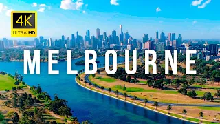 Melbourne city, Australia 🇦🇺 in 4K Ultra HD | Drone Video