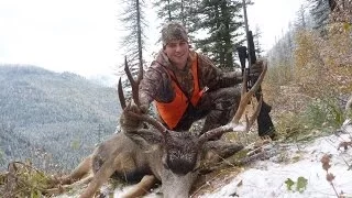 Mule deer hunt 540yd shot - Stuck N the Rut 10