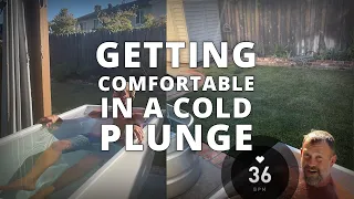Getting Comfortable In A Cold Plunge