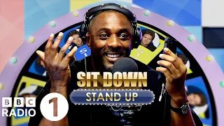 Idris Elba pranks Stella McCartney and Andy Serkis (and George Clooney?!): Sit Down Stand Up