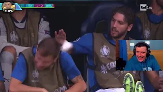 kurt reacts to Barella being slapped 🤣