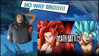 DEATH BATTLE! | Gogeta VS Vegito (Dragon Ball) Reaction