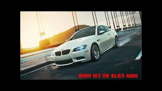 NFS Most Wanted 2012   BMW M3 vs SL65 AMG   Tunnel sound