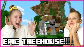 BUILDING AN EPIC TREEHOUSE with RONALD!!!