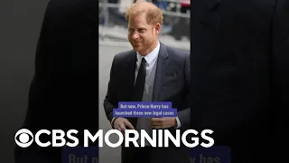 Prince Harry appears in court to testify against British tabloid publisher #shorts