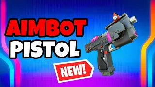 Fortnite Added An AIMBOT Pistol, And It's INSANE!