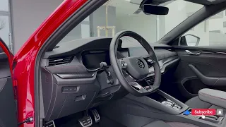 2022 Skoda Octavia RS | Interior, Details | 4K