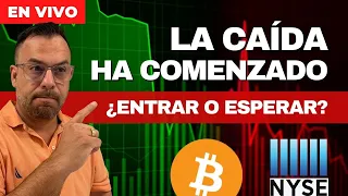 EL MERCADO ESTÁ CAYENDO ¿TIEMPO PARA ENTRAR O ESPERAR? ANÁLISIS TÉCNICO COMPLETO 08-03-2023