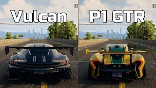 NFS Unbound: Aston Martin Vulcan vs McLaren P1 GTR - WHICH IS FASTEST (Drag Race)