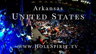 Holy Spirit Fire falling on Youth in Arkansas, USA!!