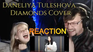 Daneliya Tuleshova - Diamonds (Rihanna cover) Amazing REACTION