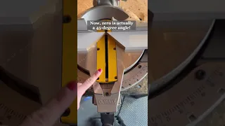 How to make an extreme angled cut on your miter saw