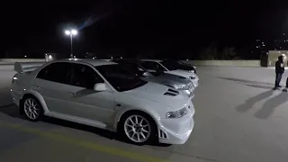 Two Mitsubishi Evolution Meets Video 1