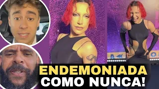 Priscilla Alcântara assusta com nova aparência no Prêmio Multishow e Nikolas Ferreira comenta