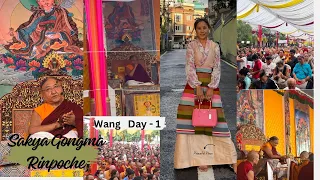 Wang from HH Sakya Gongma Trichen Rinpoche in Nepal after a long time/Day-1||Tibetan vlogger