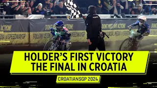 Jack Holder's First WIN! 🏆 The Final #CroatianSGP 2024 | FIM Speedway Grand Prix