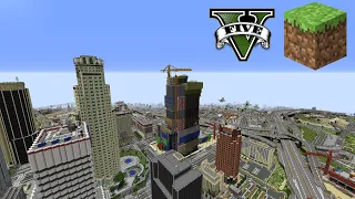 GTA 5 Map in MINECRAFT