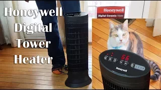 HONEYWELL💥 DIGITAL CERAMIC TOWER  HEATER AUTO SHUT-OFF (HCE322V) REVIEW  👈