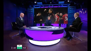 Leeds vs Manchester United  2-4 Post Match Analysis by Shearer,Scholes