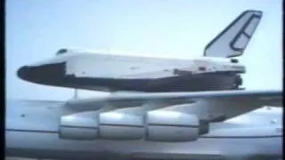 Buran and the an-225 at Le Bourget 1989 Part 1