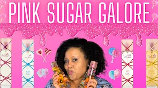 REVIEWING THE ENTIRE 🍭PINK SUGAR 🍭COLLECTION